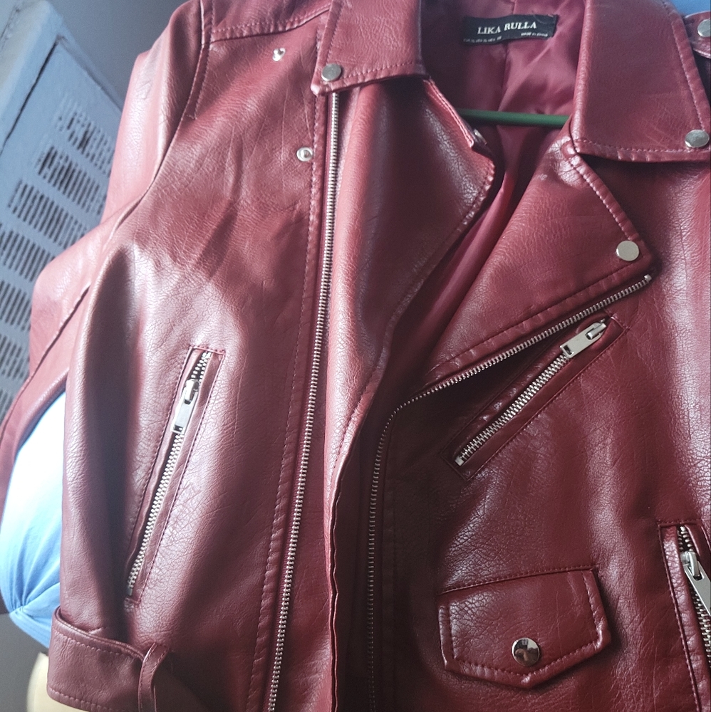 Faux Leather Jacket - Picture 7 of 8